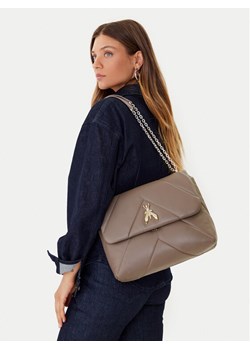 Patrizia Pepe Torebka CBA302/L006-B744 Brązowy ze sklepu MODIVO w kategorii Listonoszki - zdjęcie 188255909