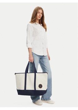 Tommy Hilfiger Torebka Th Summer Tote AM0AM13557 Biały ze sklepu MODIVO w kategorii Torby Shopper bag - zdjęcie 188255997