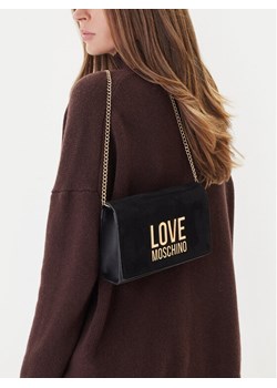 LOVE MOSCHINO Torebka JC4127PP0NKB100A Czarny ze sklepu MODIVO w kategorii Kopertówki - zdjęcie 188256025