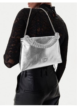 PINKO Torebka Mini Clutch+Manico SP Al 25-26 PLTT 105908 A2WD Srebrny ze sklepu MODIVO w kategorii Kopertówki - zdjęcie 188256029