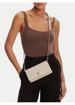 Guess Torebka Noelle II Mini HWZG96 72750 Écru ze sklepu MODIVO w kategorii Kopertówki - zdjęcie 188256047