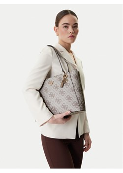Guess Torebka Noelle II HWSO96 72250 Beżowy ze sklepu MODIVO w kategorii Torby Shopper bag - zdjęcie 188256109