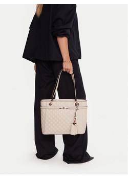 Guess Torebka Idra HWGG81 57250 Beżowy ze sklepu MODIVO w kategorii Torby Shopper bag - zdjęcie 188256438