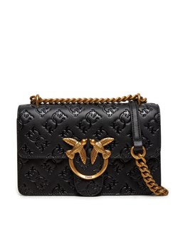 Pinko Torebka Love One Mini Dc AI 24-25 PLTT 100074 A1YB Czarny ze sklepu MODIVO w kategorii Kopertówki - zdjęcie 188256497