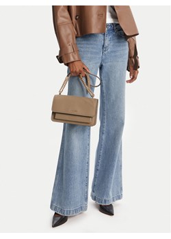 MICHAEL Michael Kors Torebka Claire 30T4GC7L3T Beżowy ze sklepu MODIVO w kategorii Kopertówki - zdjęcie 188256515