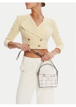 Guess Torebka Maylee Mini HWWG96 61720 Biały ze sklepu MODIVO w kategorii Torebki damskie - zdjęcie 188256535