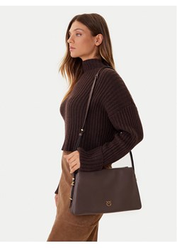 PINKO Torebka Triplet AI 25026 PLTT 105161 A0QO Brązowy ze sklepu MODIVO w kategorii Listonoszki - zdjęcie 188256555