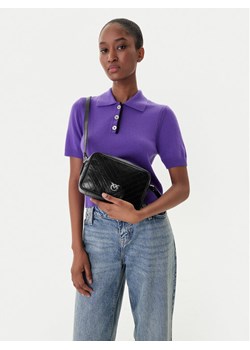 PINKO Torebka Carrie Camera Bag Classic Al 25-26 PLTT 104336 A2JC Czarny ze sklepu MODIVO w kategorii Listonoszki - zdjęcie 188256605