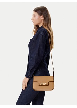 DKNY Torebka Avril R52EKJ30 Beżowy ze sklepu MODIVO w kategorii Listonoszki - zdjęcie 188256646