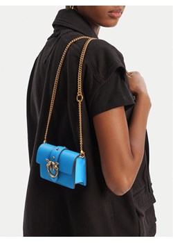 PINKO Torebka Love One Micro C . AI 24-25 PCPL 100064 A0F1 Niebieski ze sklepu MODIVO w kategorii Kopertówki - zdjęcie 188256716