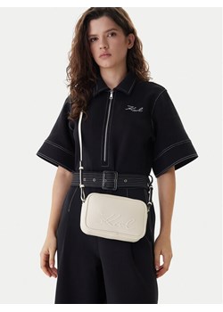 KARL LAGERFELD Torebka B1W30069 Biały ze sklepu MODIVO w kategorii Listonoszki - zdjęcie 188256717