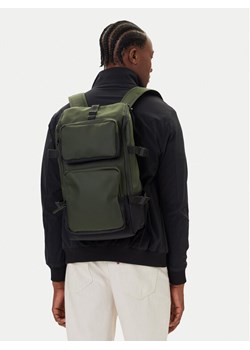 Rains Plecak Trail Cargo Backpack 14330 Zielony ze sklepu MODIVO w kategorii Plecaki - zdjęcie 188256785