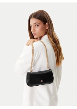 Calvin Klein Torebka Ck Convertible Chain Medium Bag LV04F3171G Czarny ze sklepu MODIVO w kategorii Kopertówki - zdjęcie 188256929