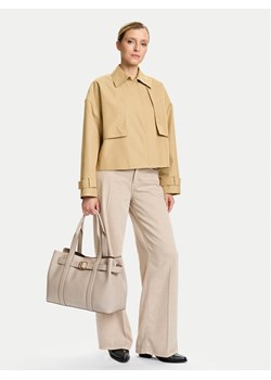 Calvin Klein Torebka Buckle Medium Tote LV04F3294G Écru ze sklepu MODIVO w kategorii Torebki damskie - zdjęcie 188257046