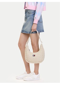 Tommy Jeans Torebka Tjw Urban Quilted AW0AW17546 Beżowy ze sklepu MODIVO w kategorii Listonoszki - zdjęcie 188257078