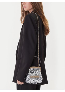 LOVE MOSCHINO Torebka JC4146PP0NKK190A Srebrny ze sklepu MODIVO w kategorii Kopertówki - zdjęcie 188257148