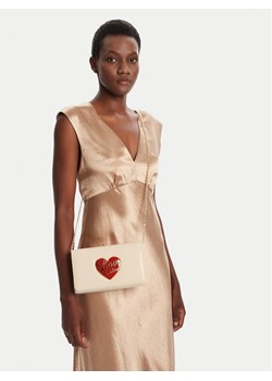LOVE MOSCHINO Torebka JC4186PP1NLP0110 Écru ze sklepu MODIVO w kategorii Kopertówki - zdjęcie 188257289