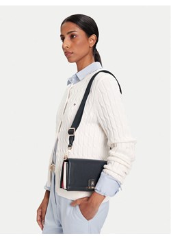 Tommy Hilfiger Torebka Th Her Mini Crossover Corp AW0AW17678 Granatowy ze sklepu MODIVO w kategorii Listonoszki - zdjęcie 188257306
