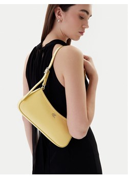 Calvin Klein Torebka Ck Small Shoulder Bag LV04F3170G Beżowy ze sklepu MODIVO w kategorii Torebki bagietki - zdjęcie 188257349