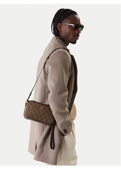 Guess Saszetka HMMILO P6150 Brązowy ze sklepu MODIVO w kategorii Torby męskie - zdjęcie 188257476