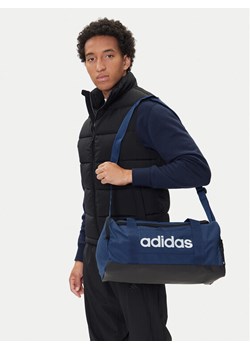 adidas Torba Linear Duffel Bag Small IN6111 Granatowy ze sklepu MODIVO w kategorii Torby sportowe - zdjęcie 188257588