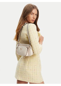 Guess Torebka Noelle II Mini HWZG96 72710 Écru ze sklepu MODIVO w kategorii Torebki damskie - zdjęcie 188257709