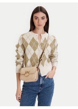 PINKO Torebka Love Box Bag Fl Mini PE 25 PLTT 104297 A26L Beżowy ze sklepu MODIVO w kategorii Listonoszki - zdjęcie 188257738