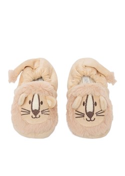 Action Boy Kapcie B12035 Beżowy ze sklepu MODIVO w kategorii Kapcie dziecięce - zdjęcie 188257766