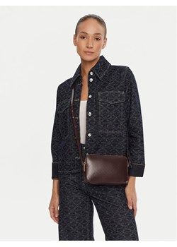 Calvin Klein Torebka Emblem Aop Elongated Camera Bag LV04F3268G Bordowy ze sklepu MODIVO w kategorii Listonoszki - zdjęcie 188257775