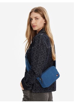 Tommy Jeans Torebka Tjw Cool Denim Camera Bag AW0AW17874 Niebieski ze sklepu MODIVO w kategorii Listonoszki - zdjęcie 188257895