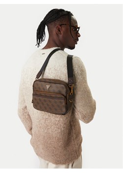 Guess Saszetka HMMILO P5422 Brązowy ze sklepu MODIVO w kategorii Torby męskie - zdjęcie 188257925