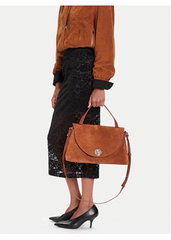 Coccinelle Torebka Toc Coccinellenikla Suede Bim E1 TOC 18 01 01 Brązowy ze sklepu MODIVO w kategorii Torebki damskie - zdjęcie 188257945