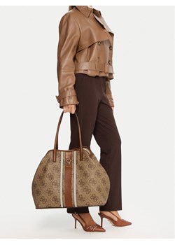 Guess Torebka Erenia HWSO78 38240 Brązowy ze sklepu MODIVO w kategorii Torby Shopper bag - zdjęcie 188258037
