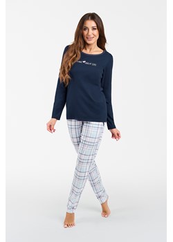 Glamour piżama damska długi rękaw, długie spodnie ze sklepu italianfashion w kategorii Piżamy damskie - zdjęcie 188262505
