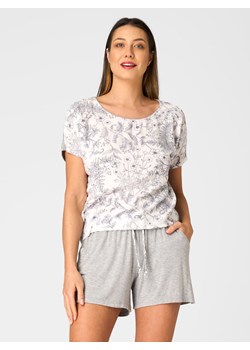 Wiskozowa piżama damska w kwiaty - S ze sklepu PH KEY Sp. z o.o.  w kategorii Piżamy damskie - zdjęcie 188262877