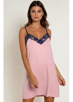 Koszulka nocna na cienkich ramiączkach Giulietta, Kolor różowy, Rozmiar S, Momenti per me ze sklepu Intymna w kategorii Koszule nocne - zdjęcie 188264375