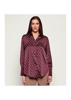 GUESS Satynowa Koszula ALEXANDRA | Regular Fit ze sklepu Gomez Fashion Store w kategorii Koszule damskie - zdjęcie 188264956