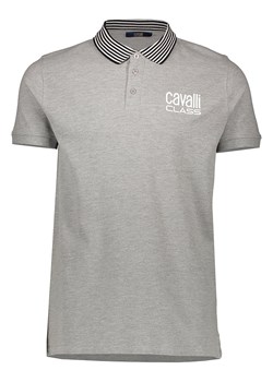 cavalli CLASS Koszulka polo w kolorze szarym ze sklepu Limango Polska w kategorii T-shirty męskie - zdjęcie 188265088