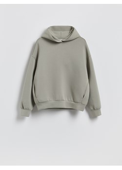 Reserved - Gładka bluza z kapturem - jasnozielony ze sklepu Reserved w kategorii Bluzy męskie - zdjęcie 188265357