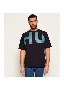 Hugo Blue T-shirt Nalftee | Loose fit ze sklepu Gomez Fashion Store w kategorii T-shirty męskie - zdjęcie 188265566