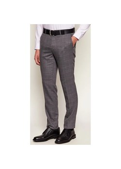 HUGO Spodnie Hesten253X | Extra slim fit | z dodatkiem wełny ze sklepu Gomez Fashion Store w kategorii Spodnie męskie - zdjęcie 188266528