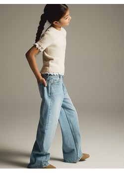 Reserved - Jeansy wide leg - niebieski ze sklepu Reserved w kategorii Spodnie dziewczęce - zdjęcie 188266927