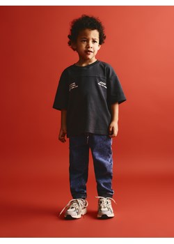 Reserved - Bawełniany t-shirt - ciemnoszary ze sklepu Reserved w kategorii T-shirty chłopięce - zdjęcie 188267049