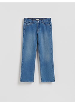 Reserved - Jeansy wide leg - niebieski ze sklepu Reserved w kategorii Jeansy damskie - zdjęcie 188267067