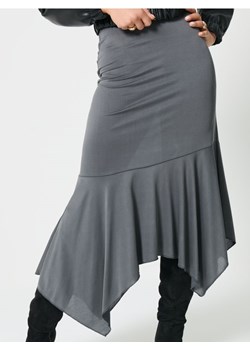 Sinsay - Spódnica z asymetrycznym dołem - szary ze sklepu Sinsay w kategorii Spódnice - zdjęcie 188267368