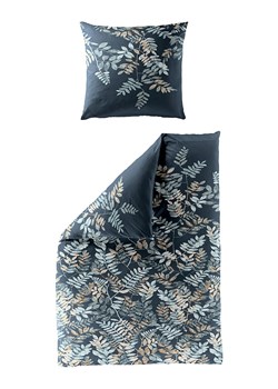 Bierbaum Komplet pościeli satynowej w kolorze granatowym ze sklepu Limango Polska w kategorii Pościele - zdjęcie 188267497