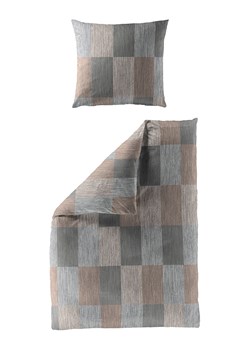 Bierbaum Komplet pościeli flanelowej w kolorze szarym ze sklepu Limango Polska w kategorii Pościele - zdjęcie 188267535