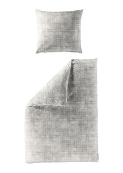Bierbaum Komplet pościeli satynowej w kolorze szarym ze sklepu Limango Polska w kategorii Pościele - zdjęcie 188267548