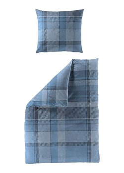Bierbaum Komplet pościeli flanelowej w kolorze niebieskim ze sklepu Limango Polska w kategorii Pościele - zdjęcie 188267695