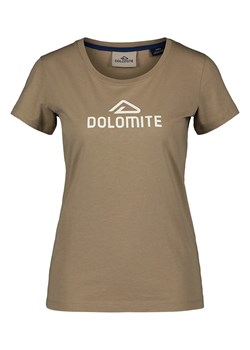 DOLOMITE Koszulka "Strenta" w kolorze jasnobrązowym ze sklepu Limango Polska w kategorii Bluzki damskie - zdjęcie 188269286